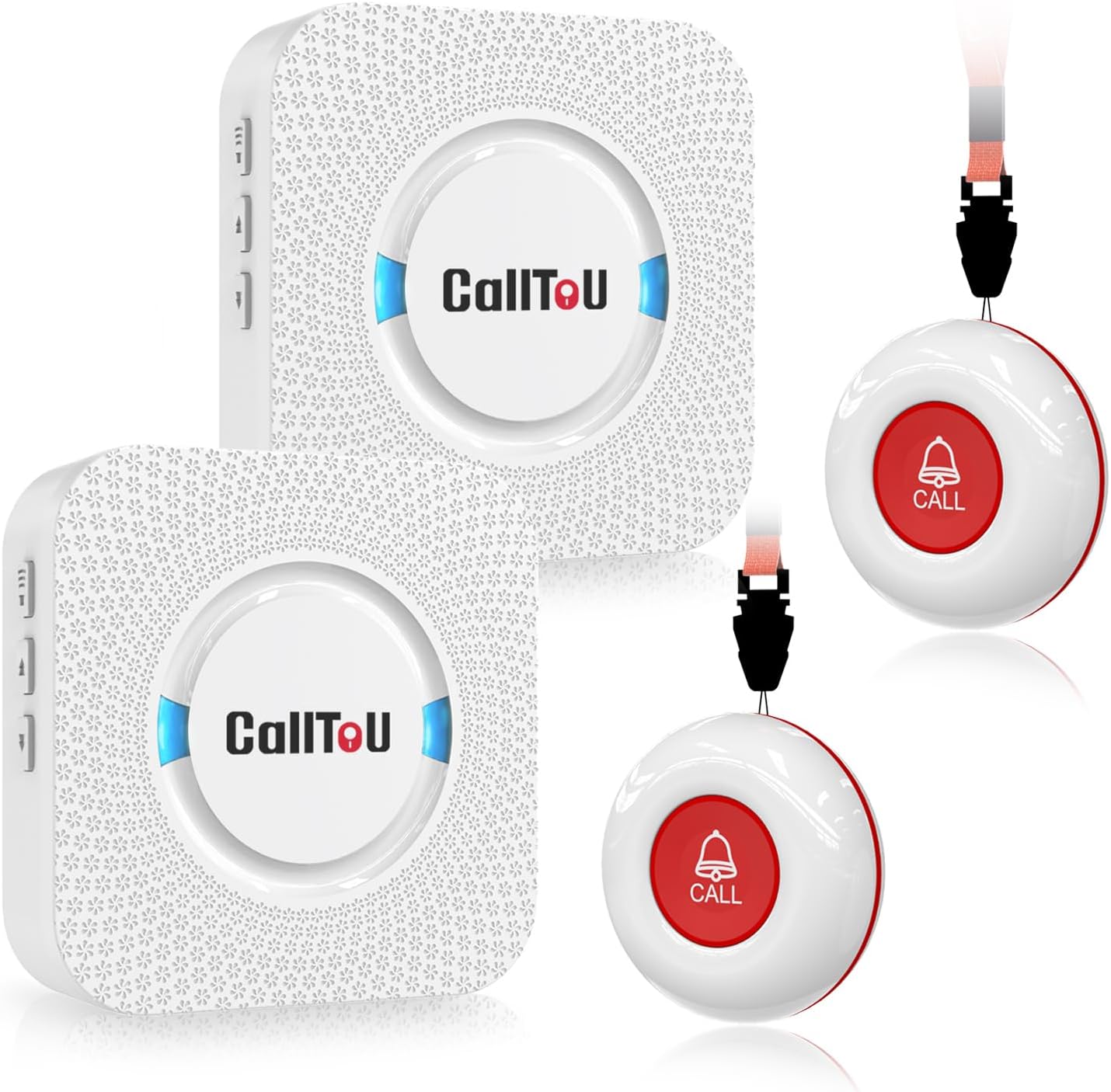 CallToU Caregiver Pager with 2 Wireless Call Buttons for Elderly & Seniors - Image 9